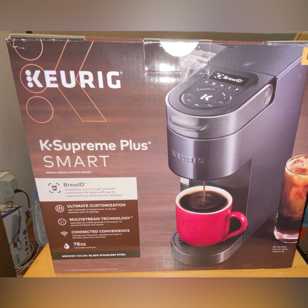 The Keurig K-Supreme SMART brewer